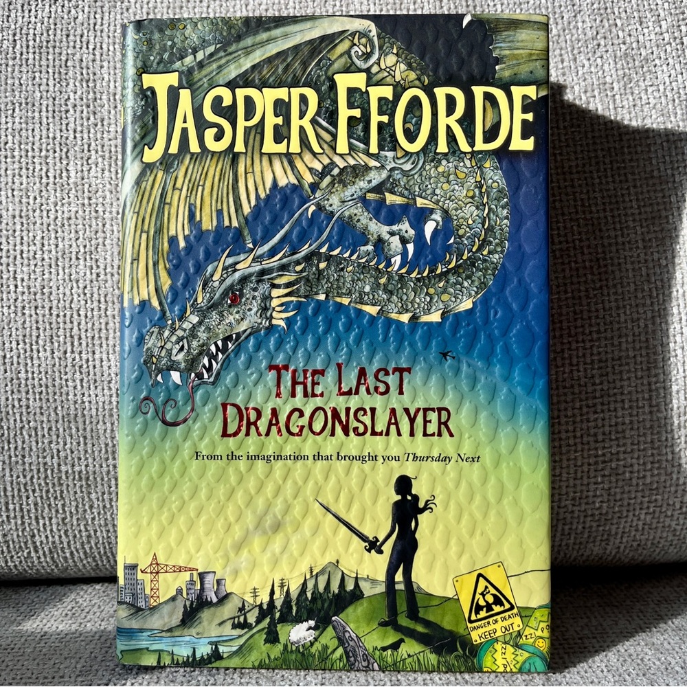 5/$20 Jasper Fforde The Last Dragonslayer hardcover book